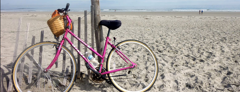 Hotel con biciclette a Cesenatico